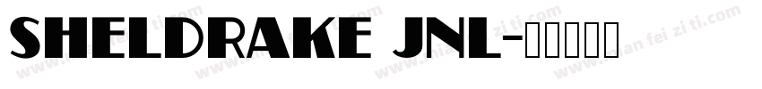 Sheldrake JNL字体转换